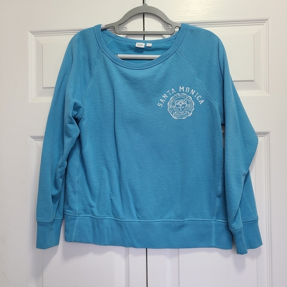 GAP Tops - GAP‎ Blue Crew Neck Women's Sweater